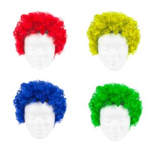 Perruque Frisée 4 Coloris Assortis