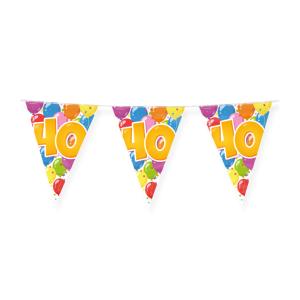 Guirlande Multicolore 40 Ans - 10 Mètres