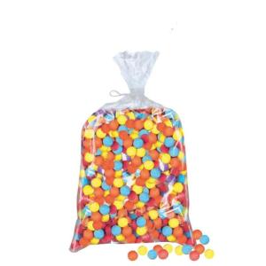 BOULES DE COTILLONS MULTICOLORES - SAC DE 500