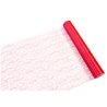 CHEMIN DE TABLE DENTELLE FUCHSIA 5 X 0,29 METRES