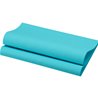 SERVIETTES DUNISOFT MENTHE BLEUE 40X40CM - PAQUET DE 20