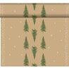 CHEMIN DE TABLE EFFET TISSU HUMBLE TREES 24 METRES