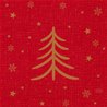 SERVIETTES PAPIER SCHIMMER TREES 33X33CM - PAQUET DE 50