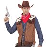 GILET COW-BOY 100% POLYESTER TAILLE M/L