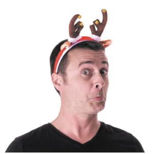 Serre-tête Renne et Grelots