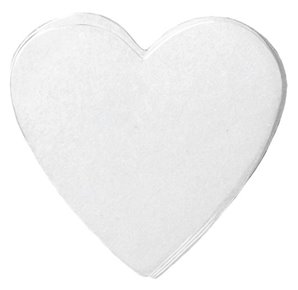 CONFETTI COEUR EN PAPIER BLANC 80 GRAMMES