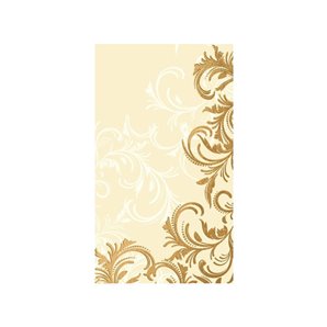 SURNAPPE EFFET TISSU GRACE CREME 84X84CM