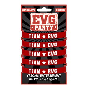 BRACELET EVG - LOT DE 5