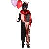 Costume Clown Horreur L/XL Rouge Et Noir
