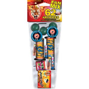 Assortiment Fan Mix 62 artifices F1