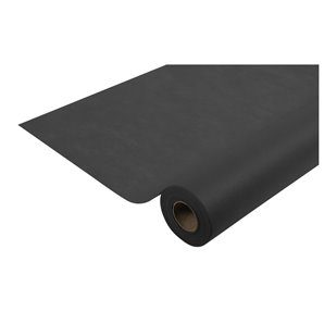 NAPPE NON TISSE DEPERLANTE NOIR 20 X 1,20 METRES