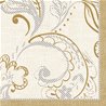 SERVIETTES PAPIER GOLDEN GRACE CREME 24X24CM - PAQUET DE 20