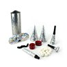 BOMBE DE TABLE HOLOGRAMME ARGENT