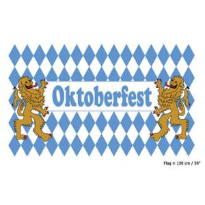 DRAPEAU OKTOBERFEST 90X150CM DECORATIF