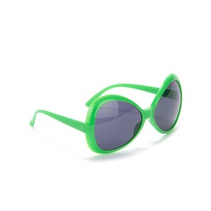 LUNETTES DISCO VERTES EN PVC