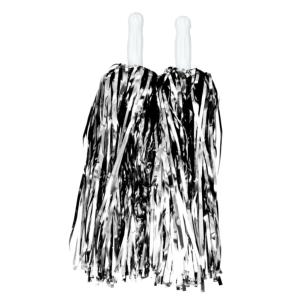 Pom Pom Métal Argent - La Paire