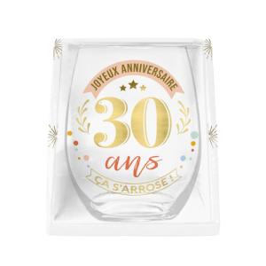 Verre 30 Ans Rond
