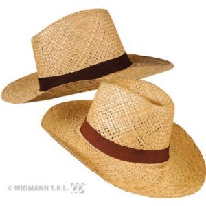 CHAPEAU PANAMA EN PAILLE NATURELLE