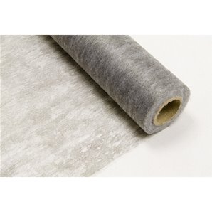 CHEMIN DE TABLE INTISSE GRIS 10 X 0,29 METRES