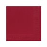 SERVIETTES PAPIER BORDEAUX 33X33CM - PAQUET DE 50