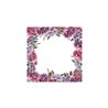 SURNAPPE EFFET TISSU DAHLIAS 84X84CM