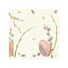SERVIETTES EFFET TISSU EASTER WILLOW - PAQUET DE 15