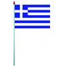 DRAPEAU GRECE 10X15CM EN PLASTIQUE