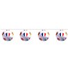 GUIRLANDE BALLONS DE FOOT EN PAPIER 5 METRES