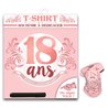 TEE-SHIRT 18 ANS FEMME AVEC MARQUEUR