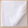 FOULARD BLANC 100% COTON