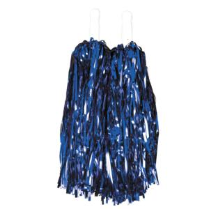 Pom Pom Métal Bleu - La Paire