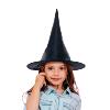 Chapeau Sorcière Enfant Noir En Pvc