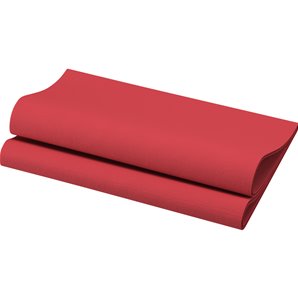 SERVIETTES DUNISOFT BORDEAUX 40X40CM - PAQUET DE 20