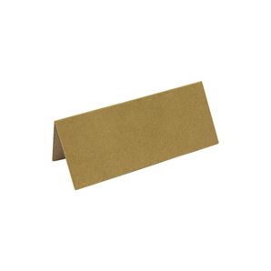 MARQUE-PLACE NATUREL EN CARTON - PAQUET DE 6