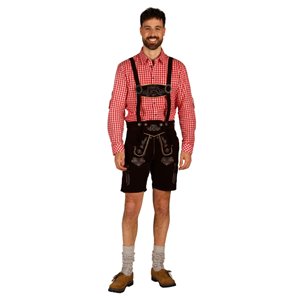 DEGUISEMENT BAVAROIS JONAS MARRON - TAILLE M (50)