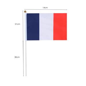 Drapeau France 14 x 21 Cm - Lot De 12