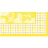 SUR-NAPPE EFFET TISSU TILLA JAUNE