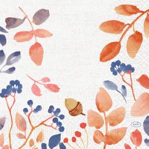 SERVIETTES PAPIER AUTUMN GRADIENT 33X33CM - PAQUET DE 50