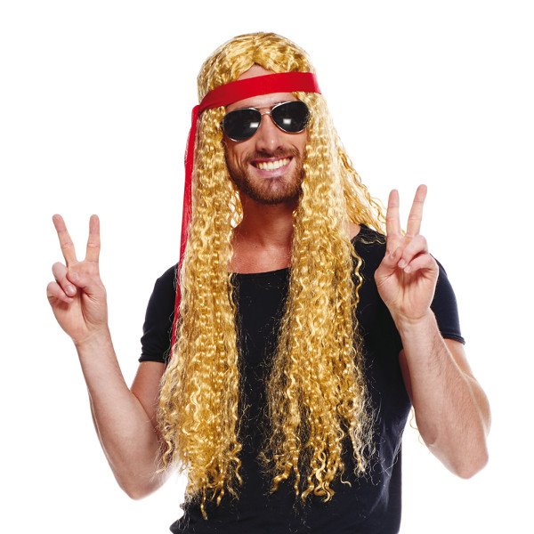 perruque hippie