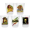 SHOOTER EN VERRE JAMAICA - LOT DE 5