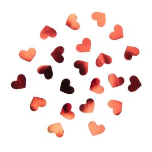 Confetti De Table Coeur Rouge