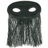 LOUP FRANGE NOIR EN POLYESTER