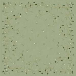 NAPPE DUNICEL BIO PISTACHIO NOEL 84 X 84 CM
