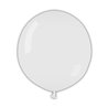 BALLON GEANT ROND BLANC 90 CM