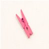 PINCES A LINGE EN BOIS 3 X 2,5 CM FUCHSIA X 10