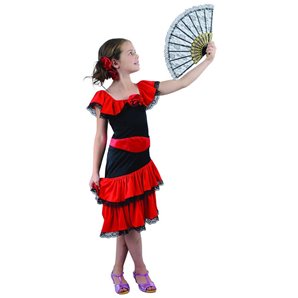 DEGUISEMENT FLAMENCO 4/6 ANS