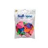 Ballon Uni Assorti Latex 30 cm - Sachet de 50