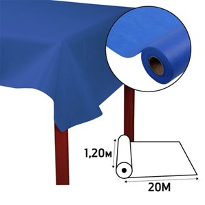 NAPPE NON TISSE DEPERLANTE BLEU FONCE 20 X 1,20 METRES