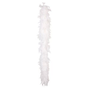 BOA BLANC EN PLUMES 150 CM