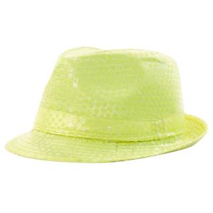 Chapeau Jaune A Sequins